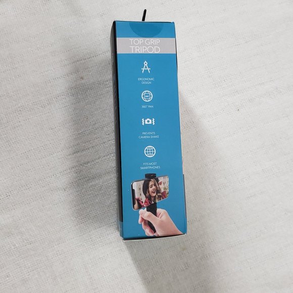 Bower Cold Shoe Mount 360 Degree Pan Top Grip Mini Smartphone Tripod New Sealed - Picture 8 of 9